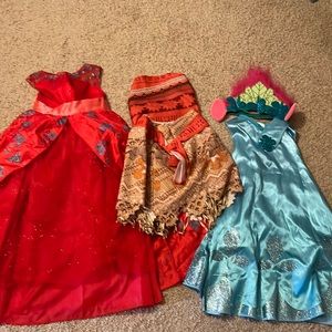 Princess Dresses set of 3